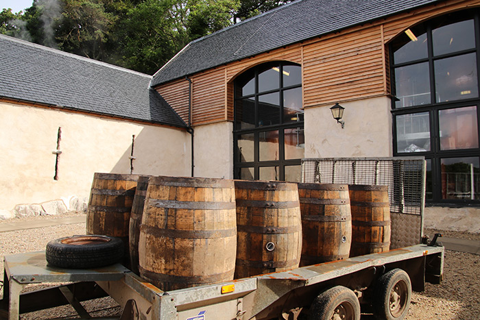 Nc'nean distillery here on the Estate