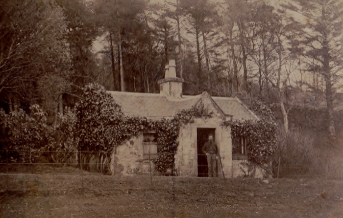 Historical photo of The Lodge 1850s